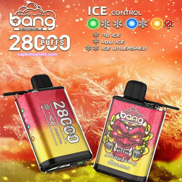 Bang 28000 Puffs拋棄式電子煙 可定製冰控一次性霧化棒 台灣電子煙批發:圖片 4