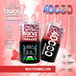 Bang Tornado 40000 Puffs一次性霧化棒 超大容量拋棄式電子煙 終極霧化器 新款