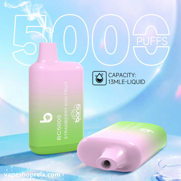全新升級Bang BC 5000口一次性拋棄式電子煙 歐美爆款