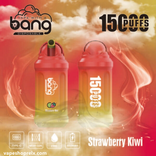 Bang cup 15000 Puffs 奶茶杯一次性拋棄式電子煙 個性外觀/口味豐富 全新爆款:圖片 2