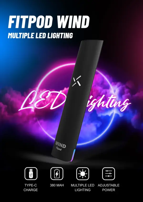 可調壓主機   Fitpod Wind氣流桿一代（通用RELX一代 SP2 LANA）：圖片 2