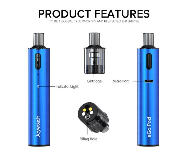 Joyetech eGo Pod Kit / 小煙套組/空倉 EGO POD（5入/盒）：圖片 5