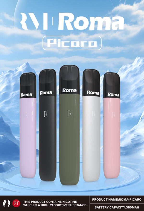 ROMA picaro 羅馬五代主機 | 通用RELX、CANDY等五代煙彈